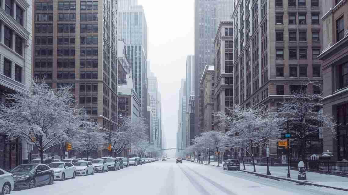 NYC commercial building prepared for cold weather with Denair HVAC