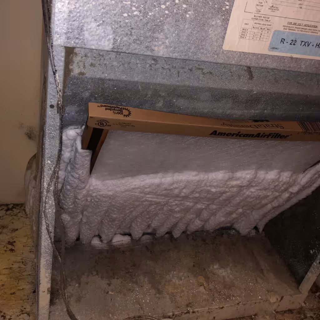 HVAC air filter replacement