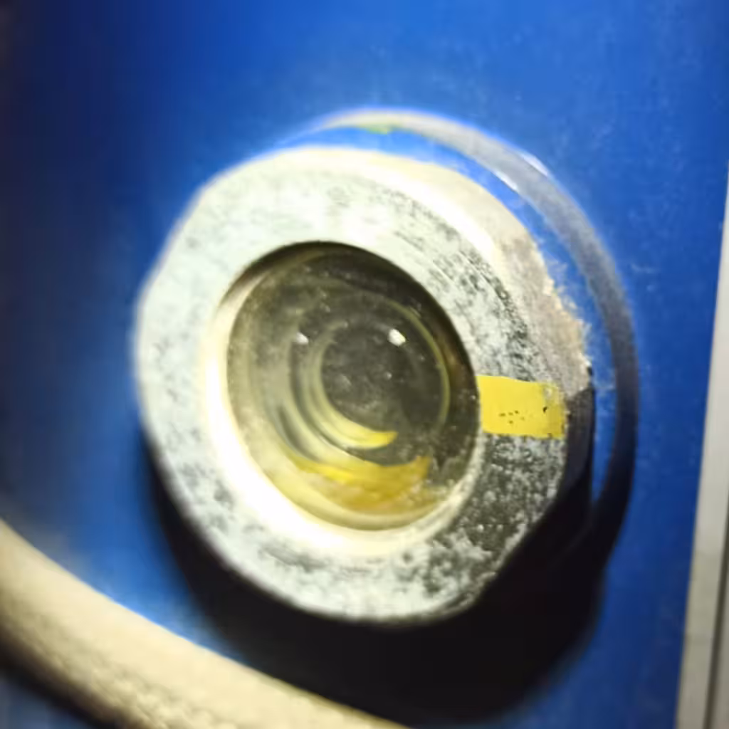 Checking compressor oil level
